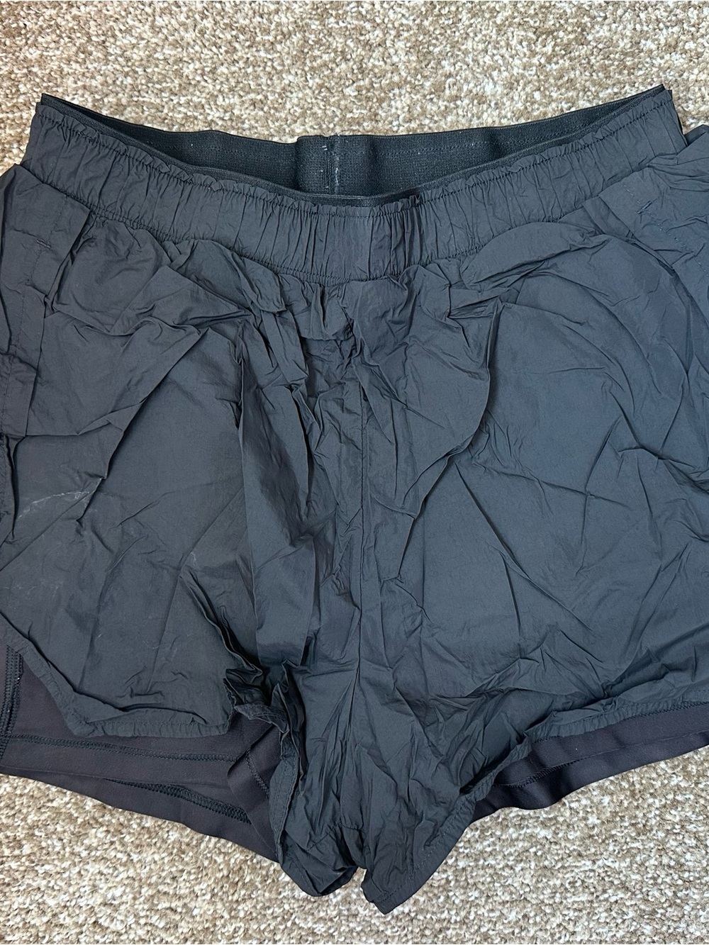 Women’s Black Athletic Shorts